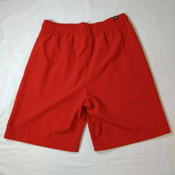 Puma Red Size M Medium Shorts - Picture 2 of 9